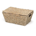 Rectangle Wicker Gift Baskets w/ Lids (15"x11 1/4"x7 1/2")